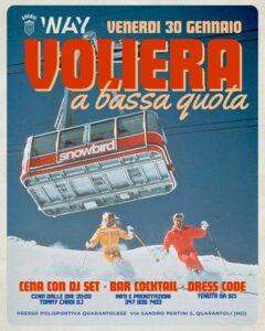 Voliera a bassa quota