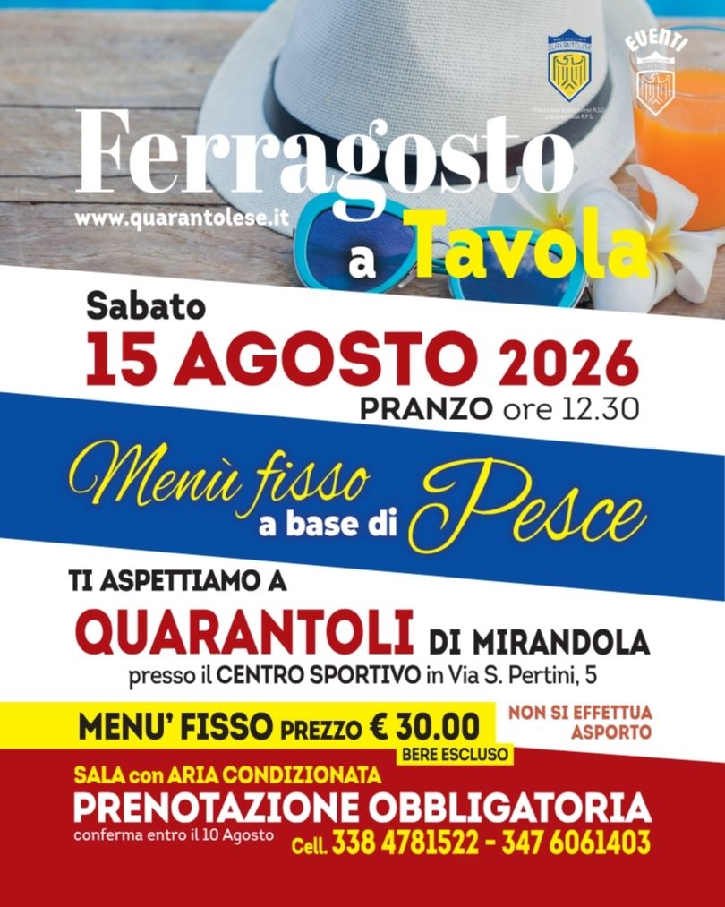 Ferragosto a tavola