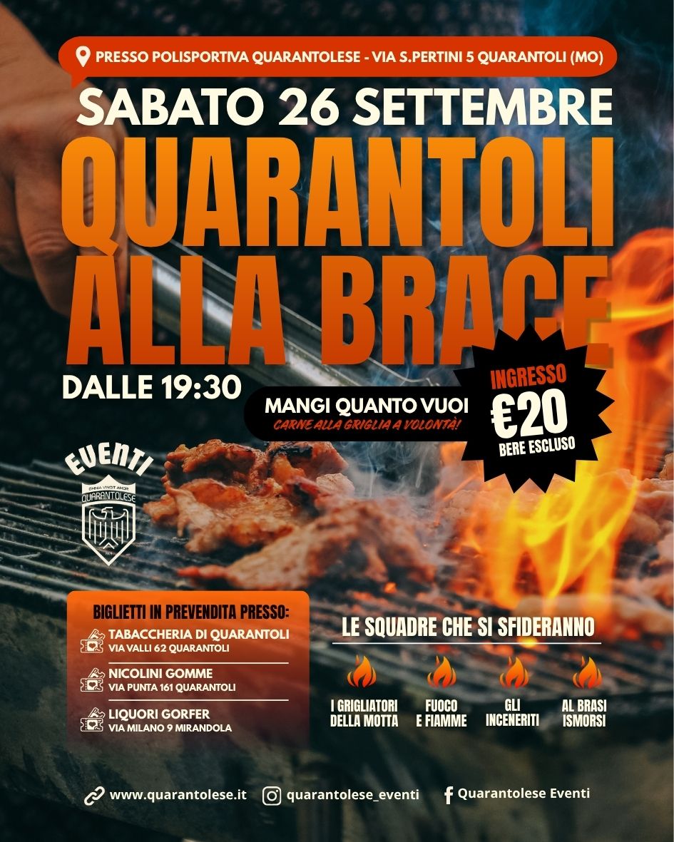 Quarantoli alla brace